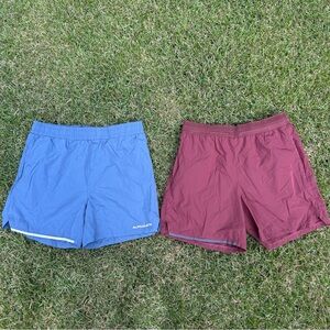 Two pairs Men’s alphalete shorts bundle